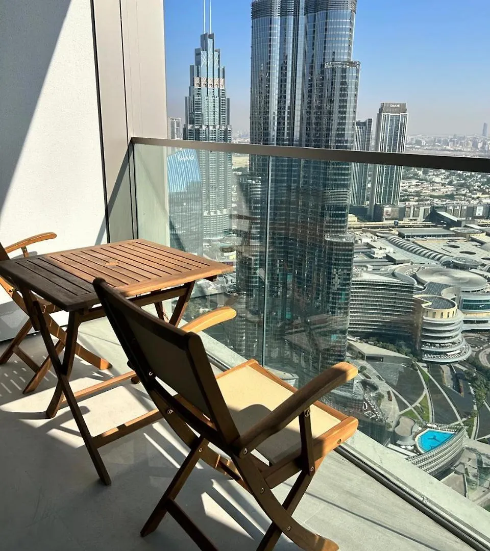 Apartment Iconic Burj Khalifa & Fountain View - 2Br - Signature Grande Residences Dubai